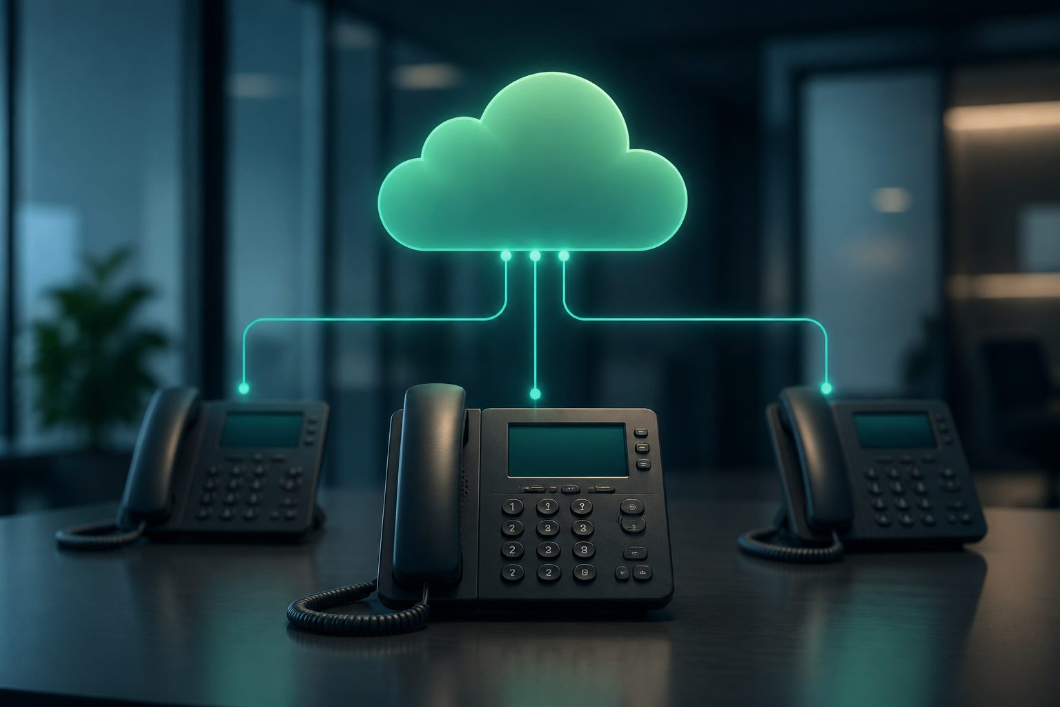 Hosted PBX Cloud-Telefonanlage